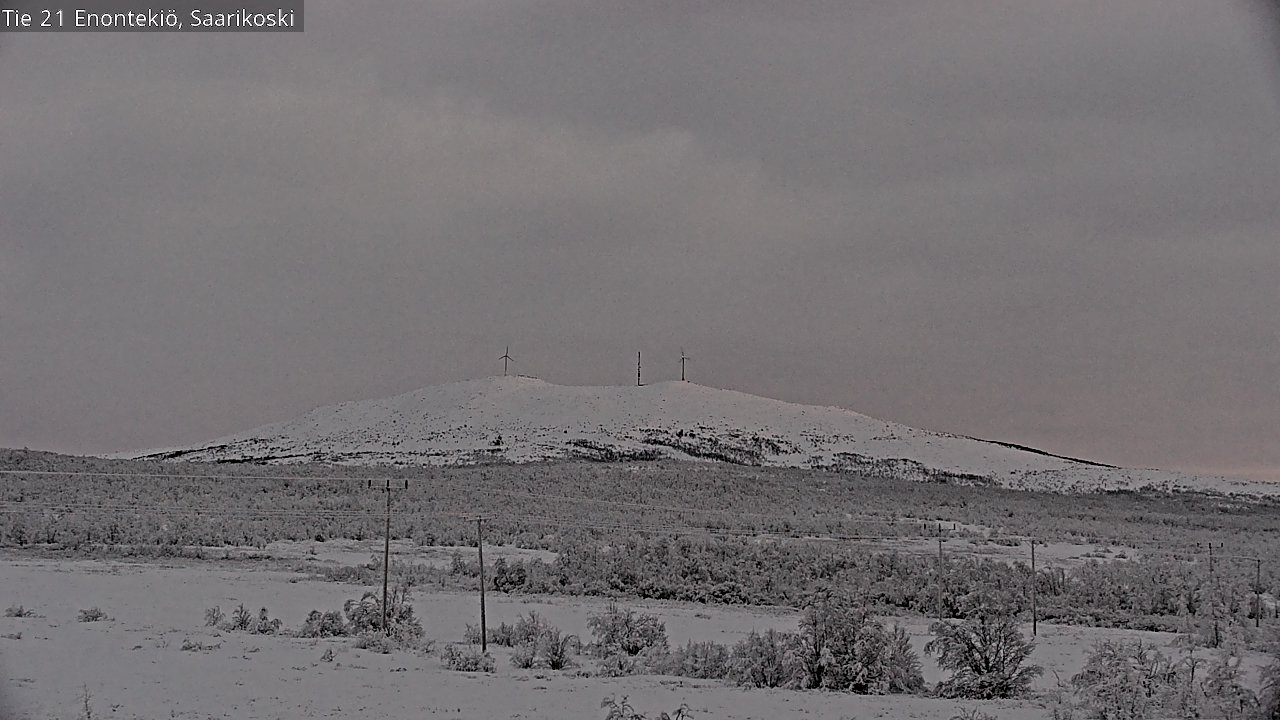 Kelikamerat Kuva Tie 21 Enontekiö, Saarikoski, Enontekiö, Lappi