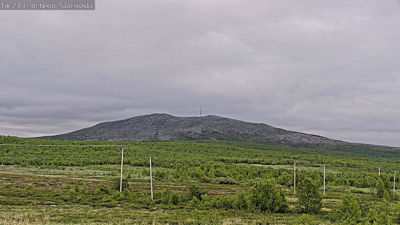 Kelikamerat Kuva Tie 21 Enontekiö, Saarikoski, Enontekiö, Lappi