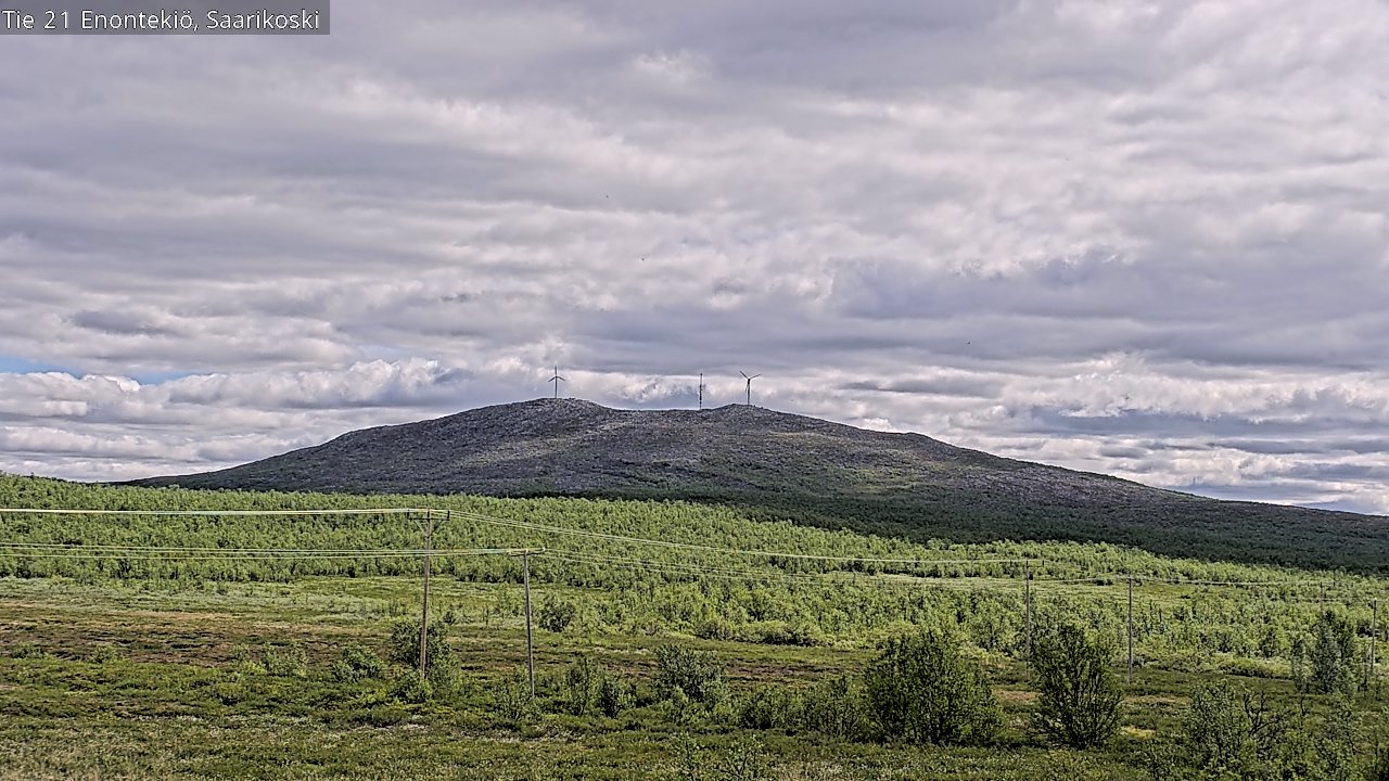 Kelikamerat Kuva Tie 21 Enontekiö, Saarikoski, Enontekiö, Lappi