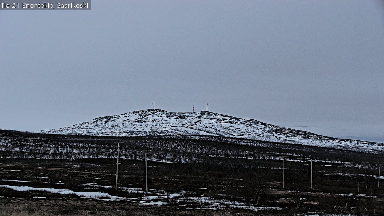 Kelikamerat Kuva Tie 21 Enontekiö, Saarikoski, Enontekiö, Lappi