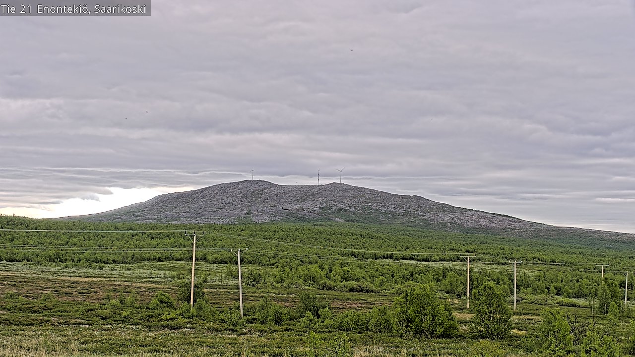 Kelikamerat Kuva Tie 21 Enontekiö, Saarikoski, Enontekiö, Lappi