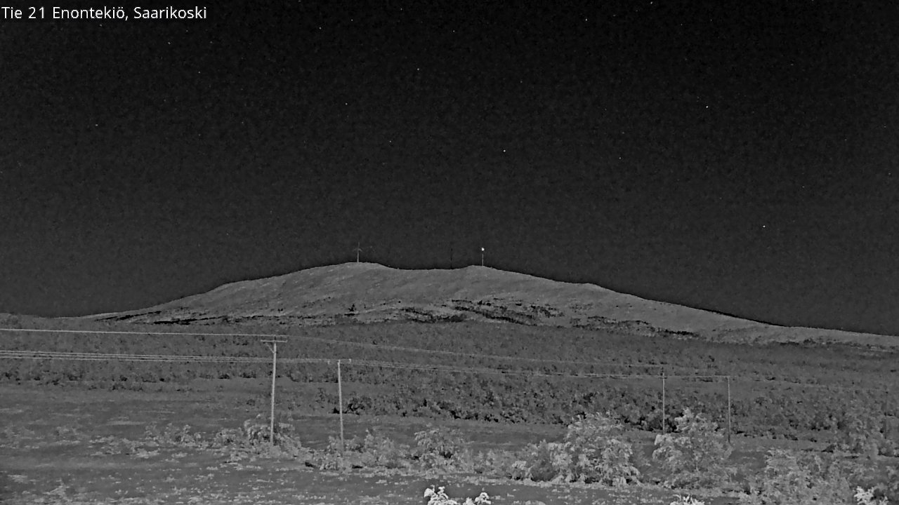 Kelikamerat Kuva Tie 21 Enontekiö, Saarikoski, Enontekiö, Lappi