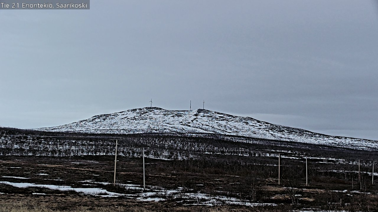 Kelikamerat Kuva Tie 21 Enontekiö, Saarikoski, Enontekiö, Lappi
