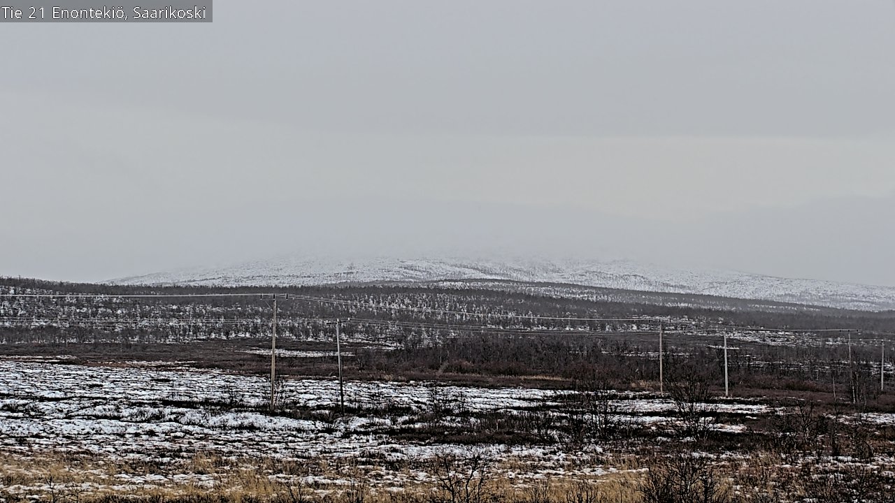 Kelikamerat Kuva Tie 21 Enontekiö, Saarikoski, Enontekiö, Lappi