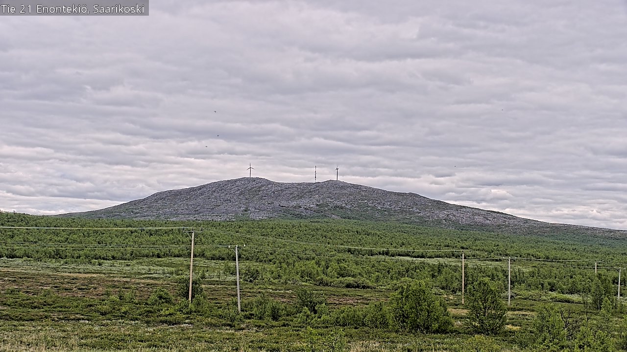 Kelikamerat Kuva Tie 21 Enontekiö, Saarikoski, Enontekiö, Lappi