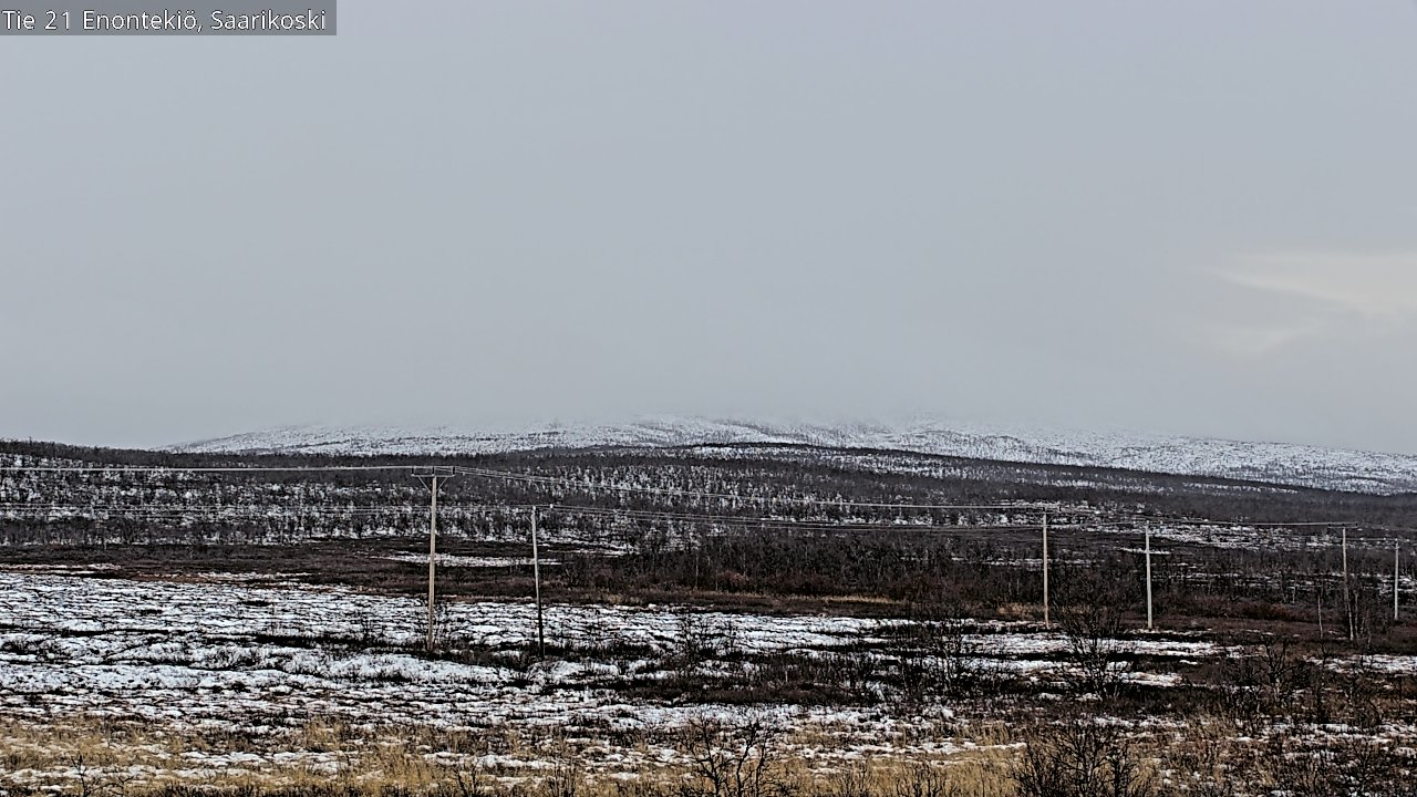 Kelikamerat Kuva Tie 21 Enontekiö, Saarikoski, Enontekiö, Lappi