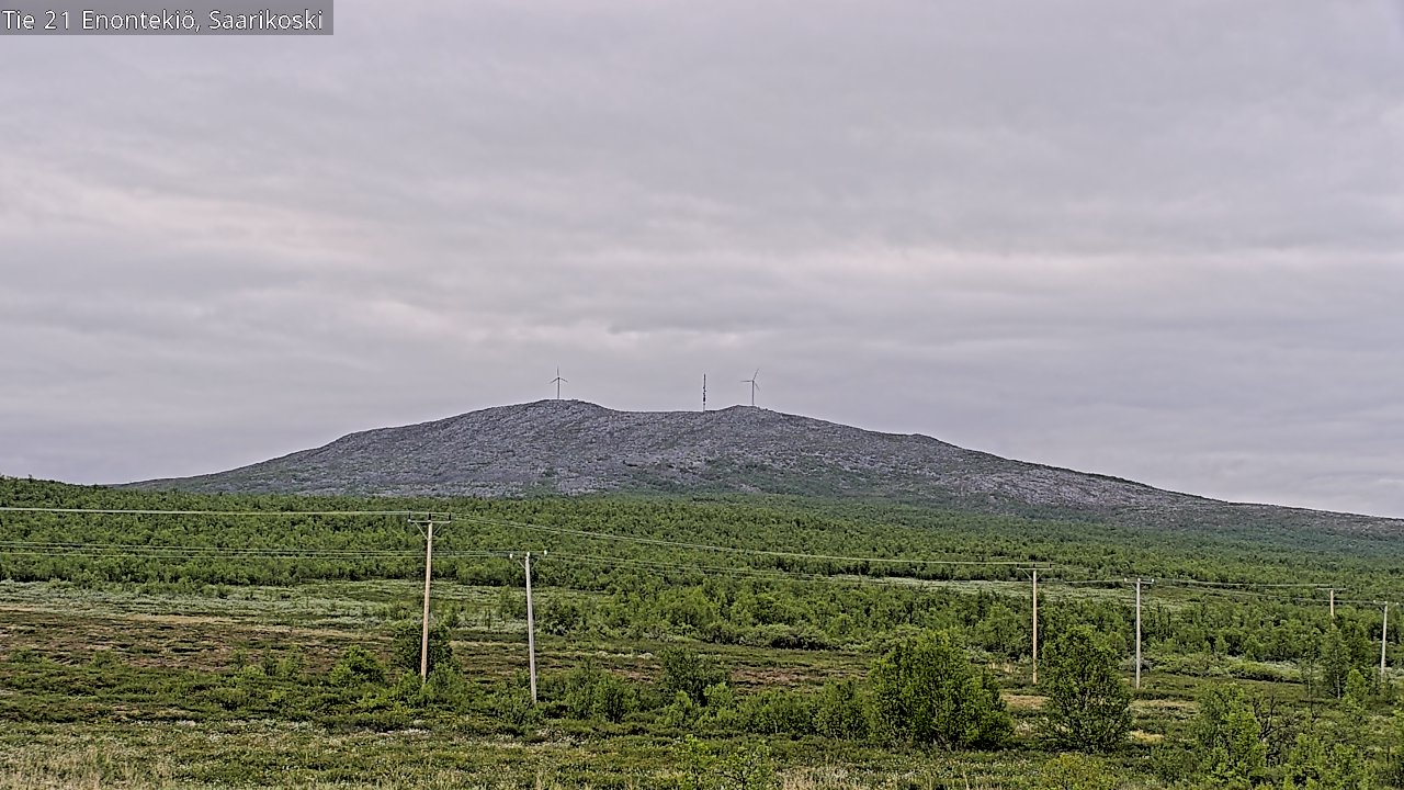 Kelikamerat Kuva Tie 21 Enontekiö, Saarikoski, Enontekiö, Lappi