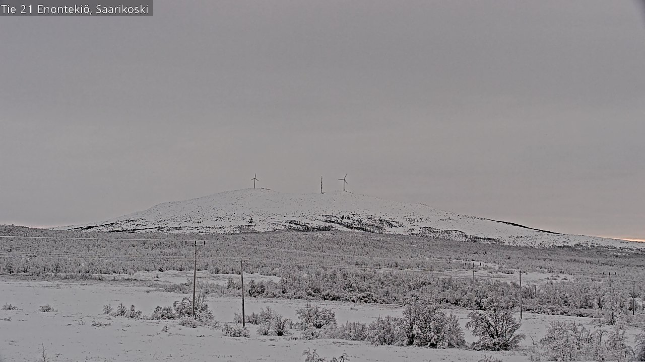 Kelikamerat Kuva Tie 21 Enontekiö, Saarikoski, Enontekiö, Lappi