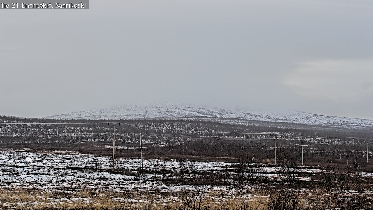 Kelikamerat Kuva Tie 21 Enontekiö, Saarikoski, Enontekiö, Lappi