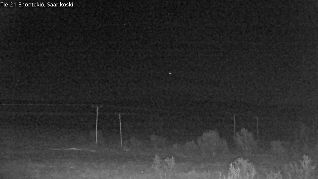 Weather Camera Image Road 21 Enontekiö, Saarikoski, Enontekiö, Lappi
