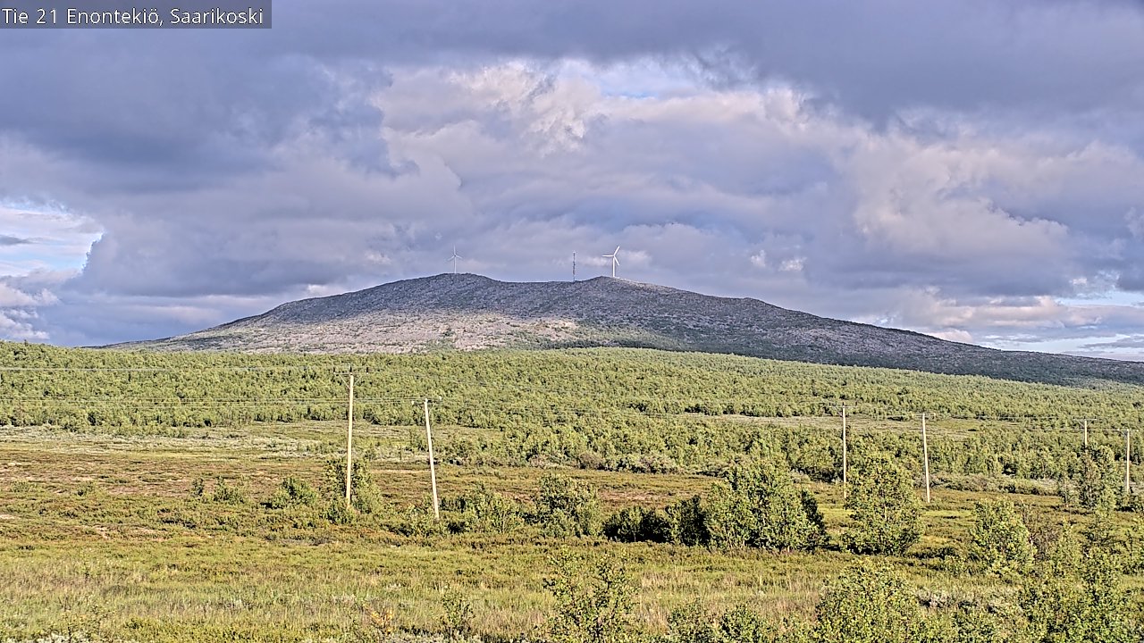 Kelikamerat Kuva Tie 21 Enontekiö, Saarikoski, Enontekiö, Lappi