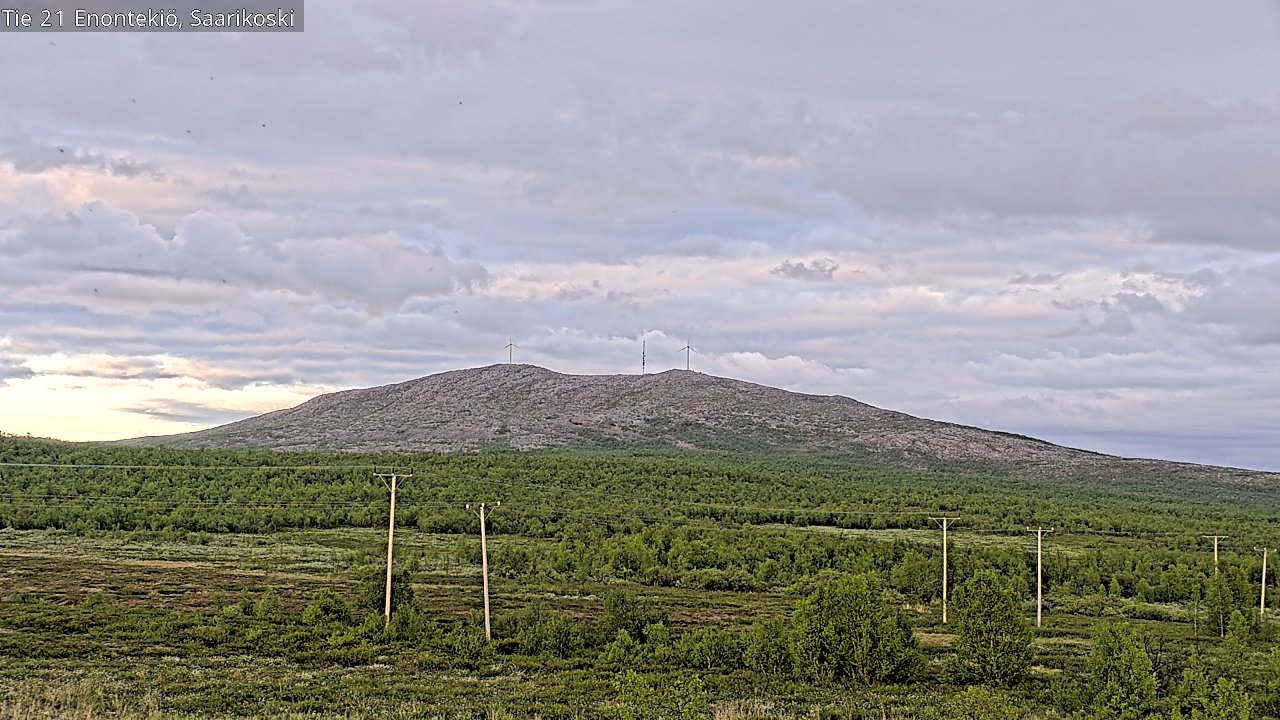 Kelikamerat Kuva Tie 21 Enontekiö, Saarikoski, Enontekiö, Lappi