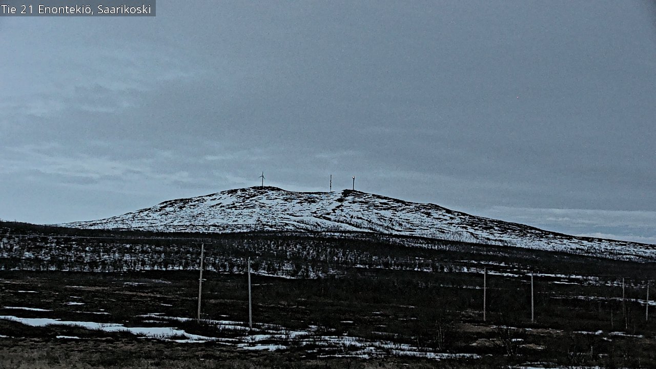 Kelikamerat Kuva Tie 21 Enontekiö, Saarikoski, Enontekiö, Lappi