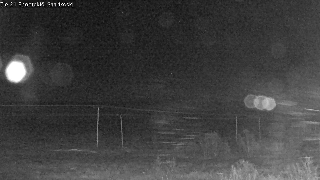 Weather Camera Image Road 21 Enontekiö, Saarikoski, Enontekiö, Lappi