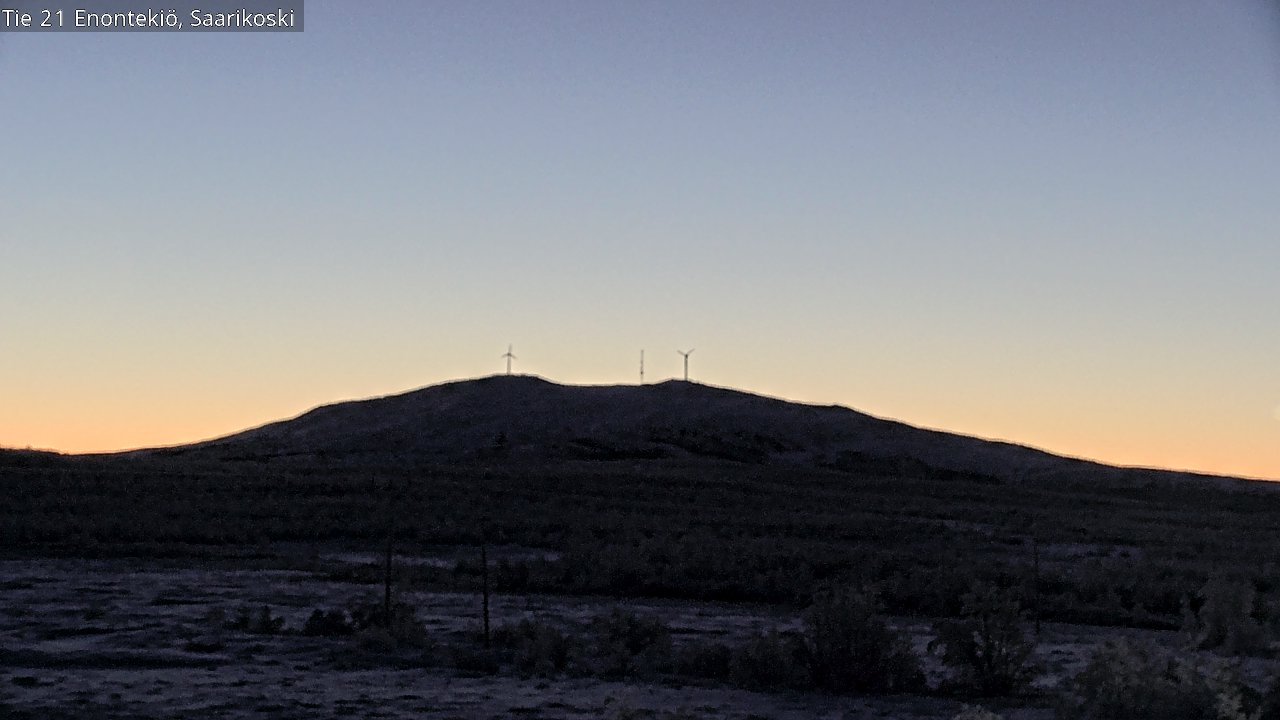 Kelikamerat Kuva Tie 21 Enontekiö, Saarikoski, Enontekiö, Lappi