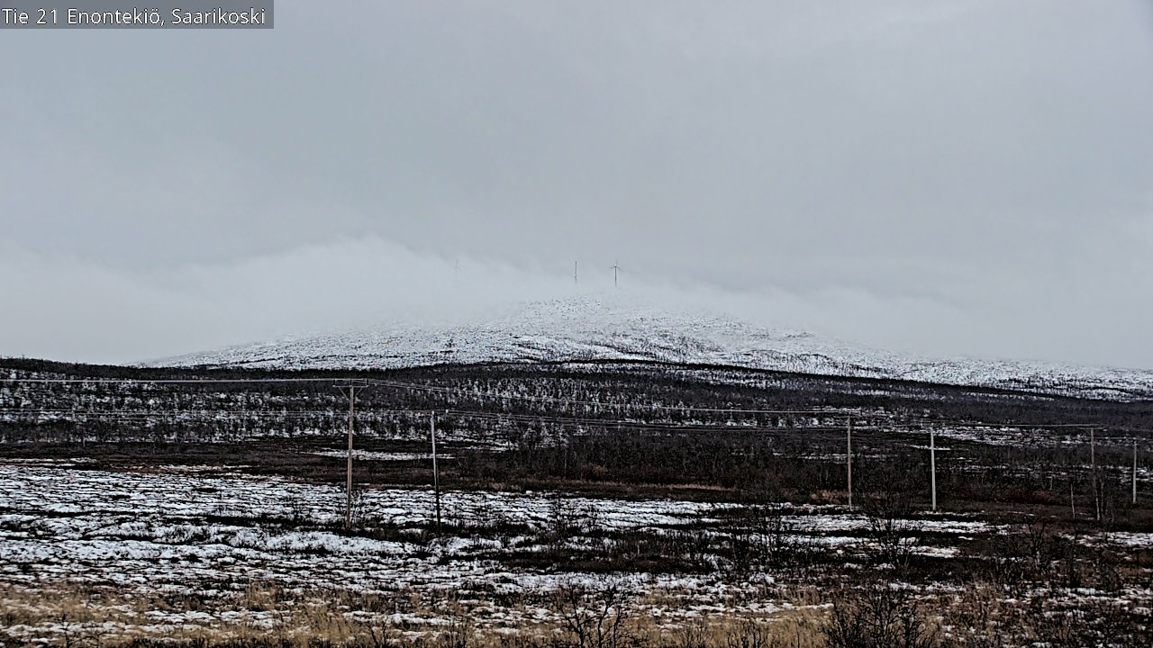 Kelikamerat Kuva Tie 21 Enontekiö, Saarikoski, Enontekiö, Lappi