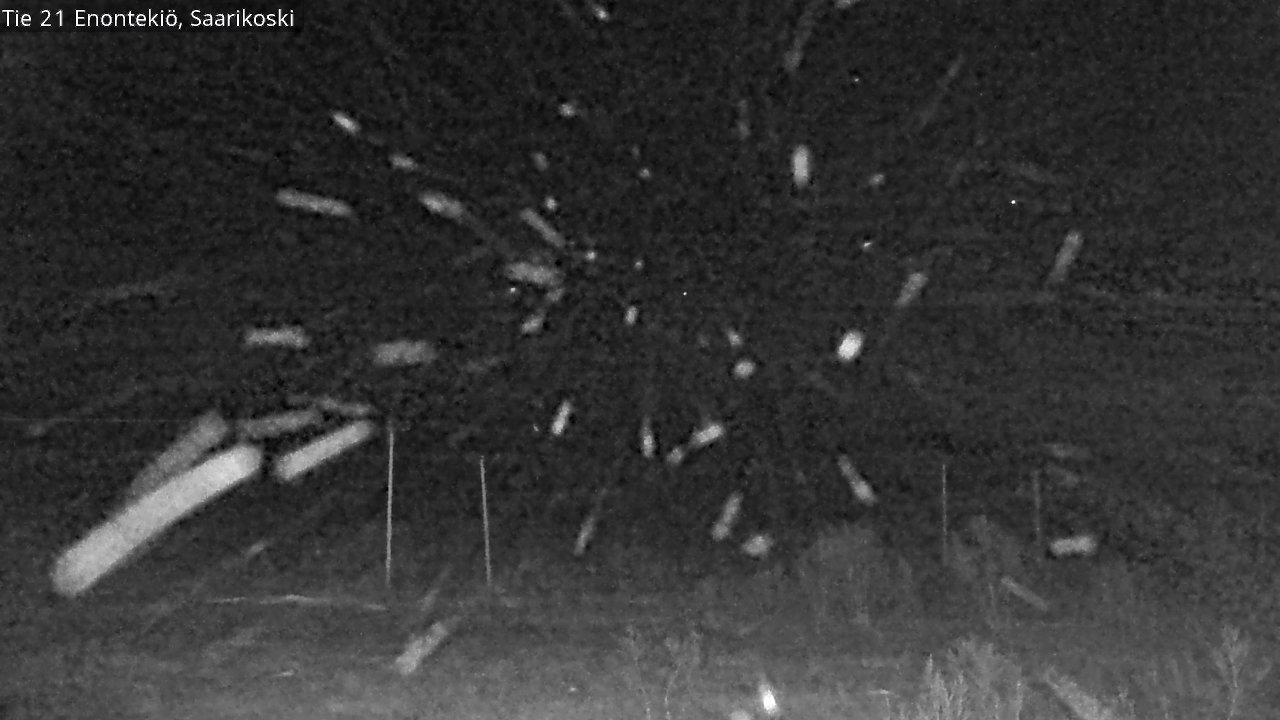 Weather Camera Image Road 21 Enontekiö, Saarikoski, Enontekiö, Lappi