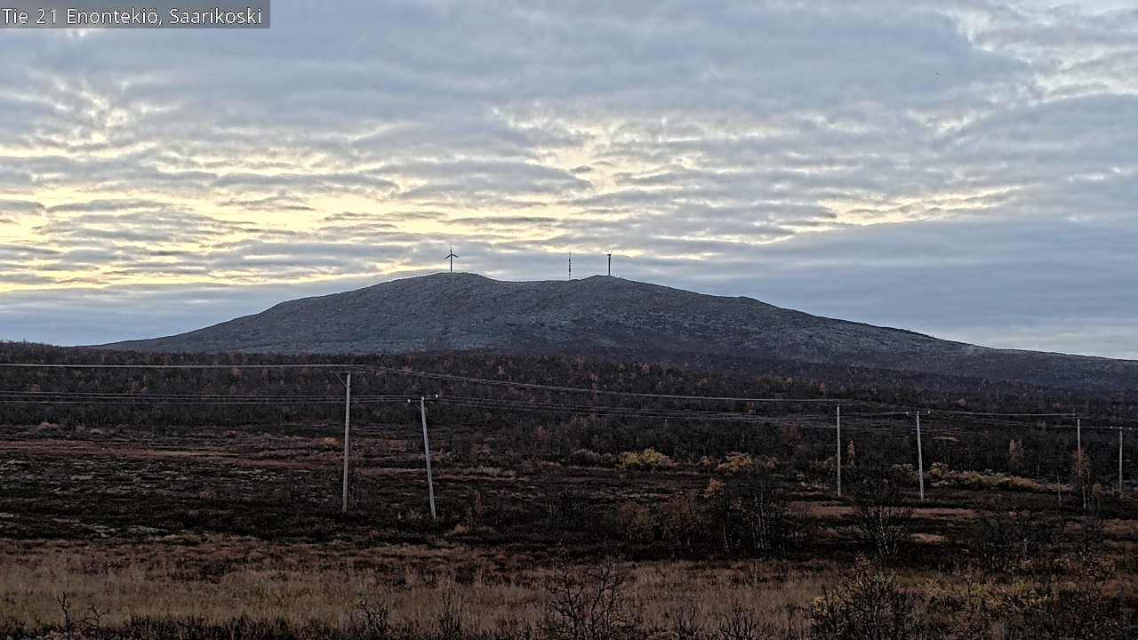 Kelikamerat Kuva Tie 21 Enontekiö, Saarikoski, Enontekiö, Lappi