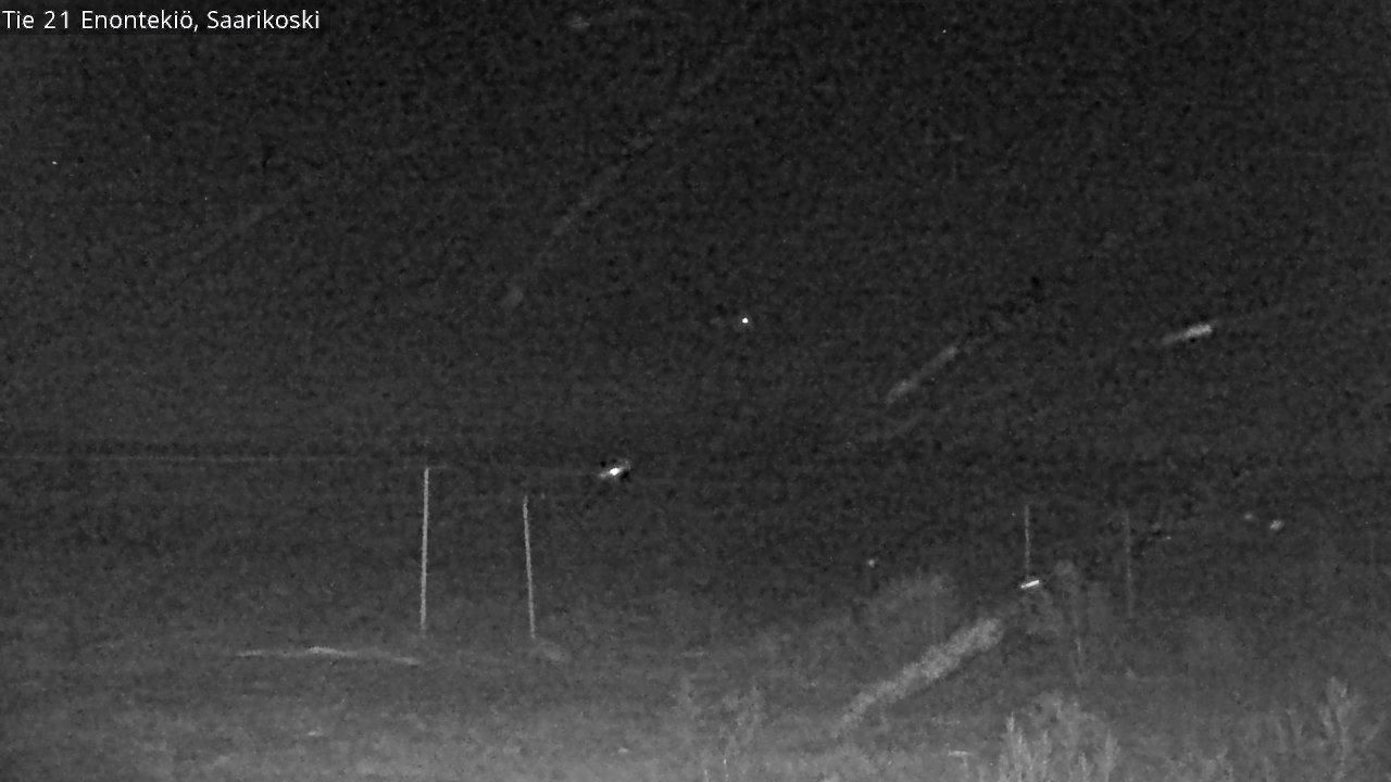 Weather Camera Image Road 21 Enontekiö, Saarikoski, Enontekiö, Lappi