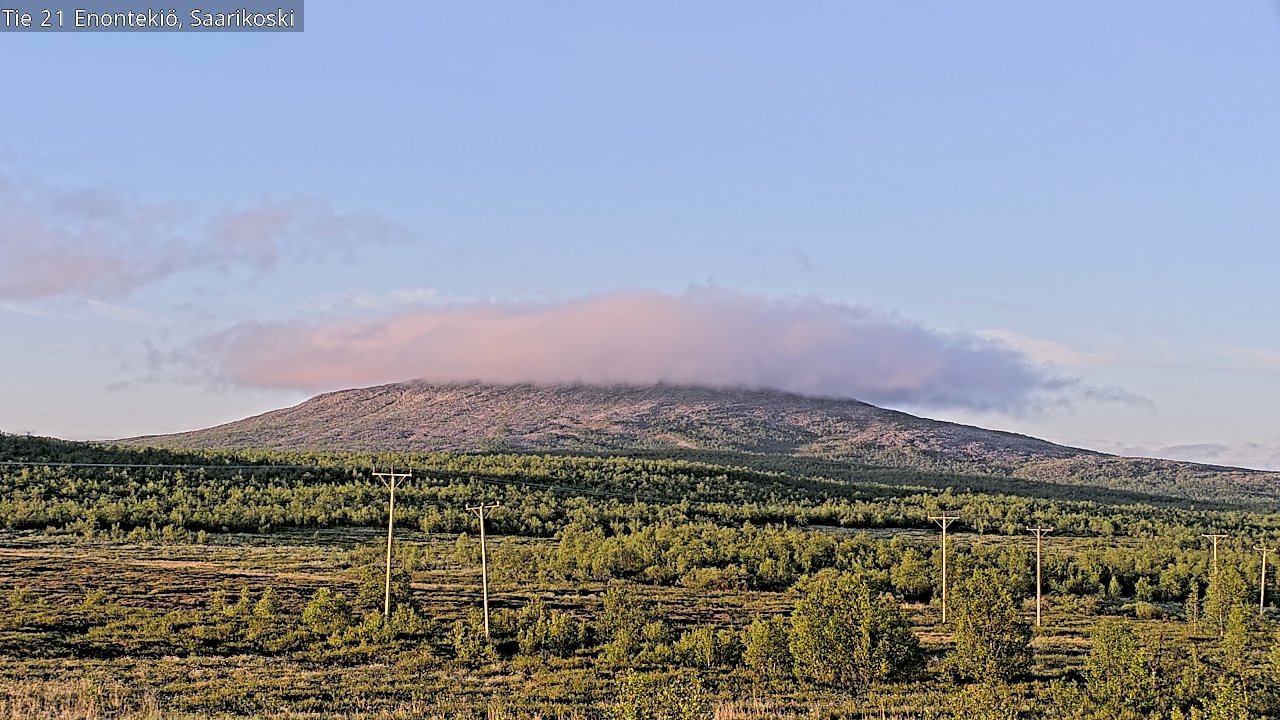 Kelikamerat Kuva Tie 21 Enontekiö, Saarikoski, Enontekiö, Lappi