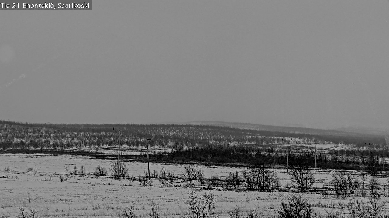 Kelikamerat Kuva Tie 21 Enontekiö, Saarikoski, Enontekiö, Lappi