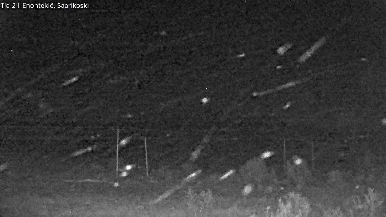Weather Camera Image Road 21 Enontekiö, Saarikoski, Enontekiö, Lappi