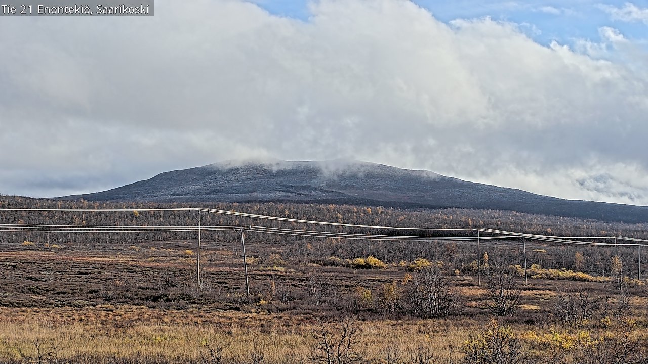 Kelikamerat Kuva Tie 21 Enontekiö, Saarikoski, Enontekiö, Lappi