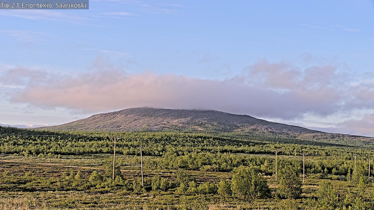 Kelikamerat Kuva Tie 21 Enontekiö, Saarikoski, Enontekiö, Lappi