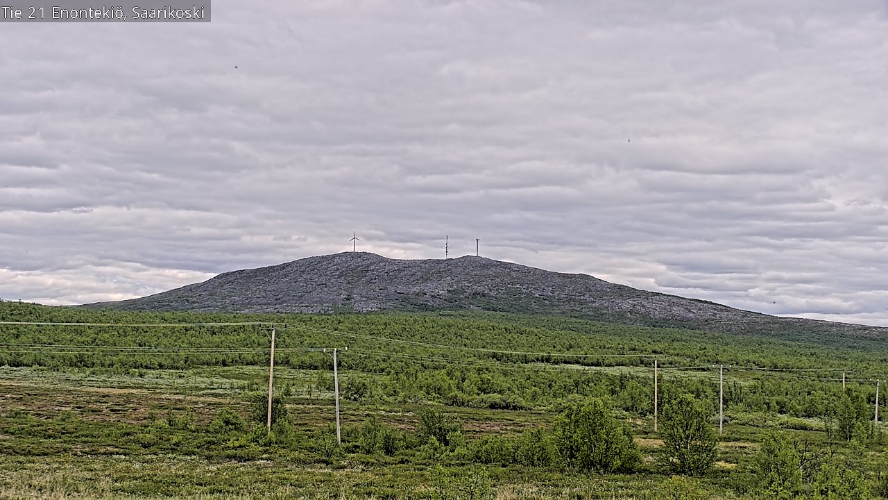 Kelikamerat Kuva Tie 21 Enontekiö, Saarikoski, Enontekiö, Lappi