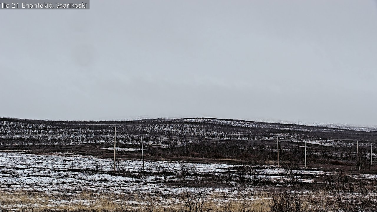 Kelikamerat Kuva Tie 21 Enontekiö, Saarikoski, Enontekiö, Lappi