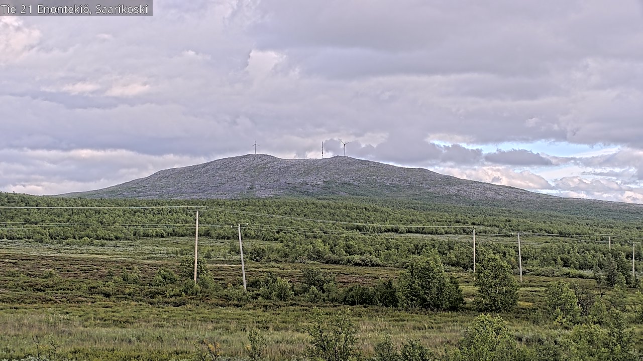 Kelikamerat Kuva Tie 21 Enontekiö, Saarikoski, Enontekiö, Lappi