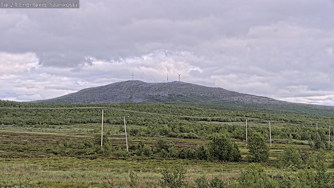 Kelikamerat Kuva Tie 21 Enontekiö, Saarikoski, Enontekiö, Lappi