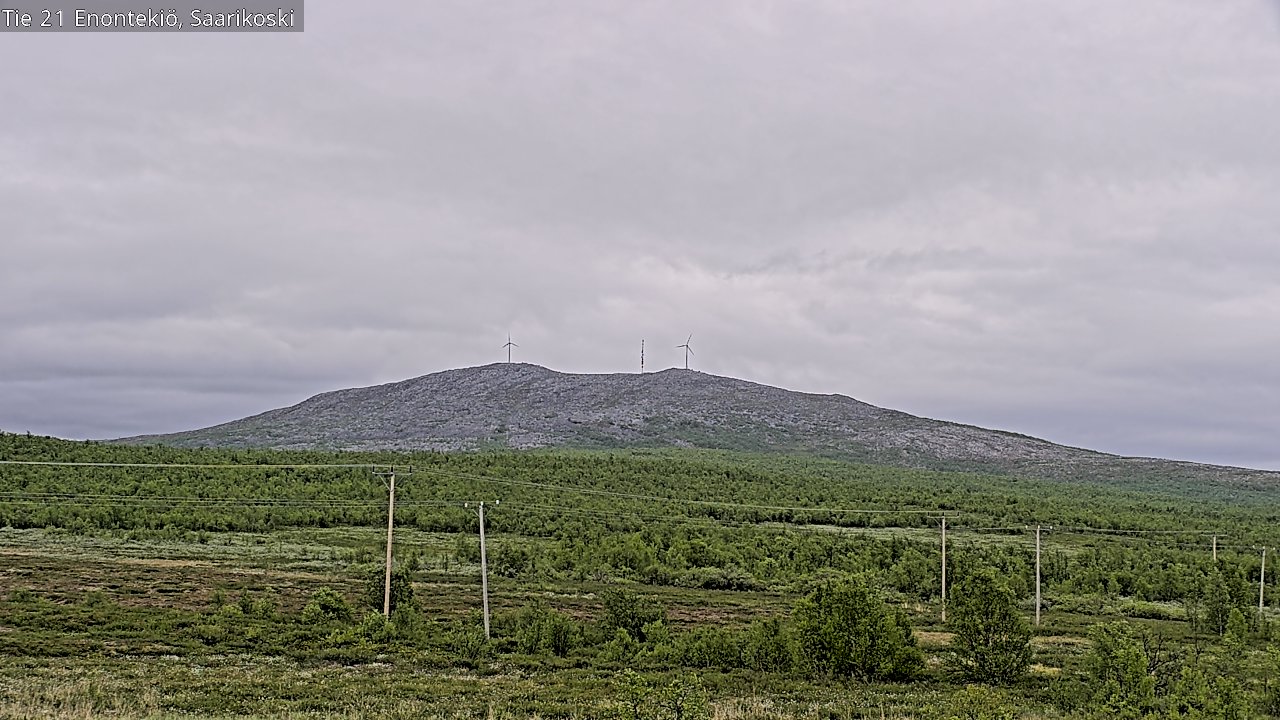 Kelikamerat Kuva Tie 21 Enontekiö, Saarikoski, Enontekiö, Lappi