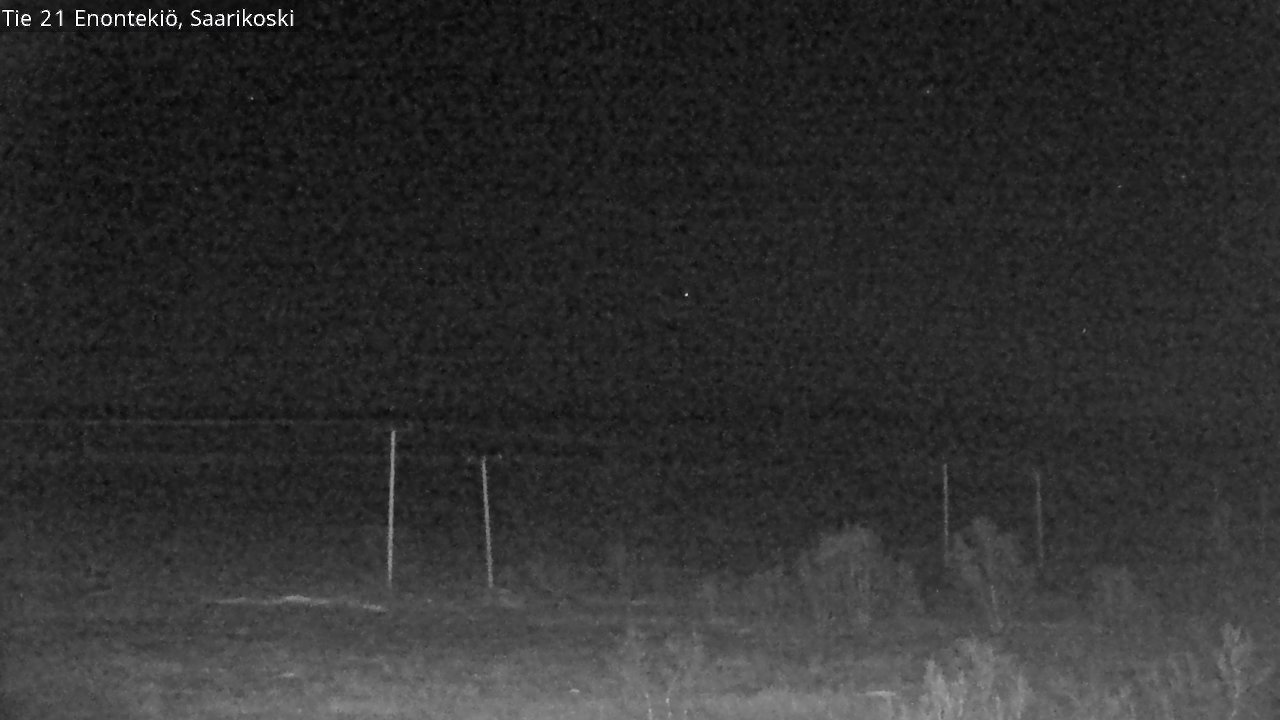 Weather Camera Image Road 21 Enontekiö, Saarikoski, Enontekiö, Lappi