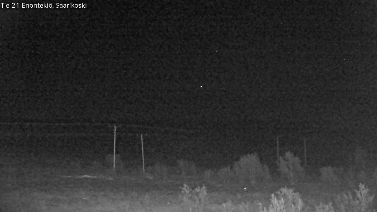 Weather Camera Image Road 21 Enontekiö, Saarikoski, Enontekiö, Lappi