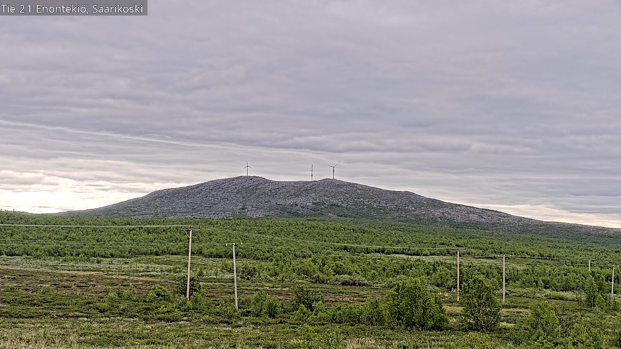 Kelikamerat Kuva Tie 21 Enontekiö, Saarikoski, Enontekiö, Lappi