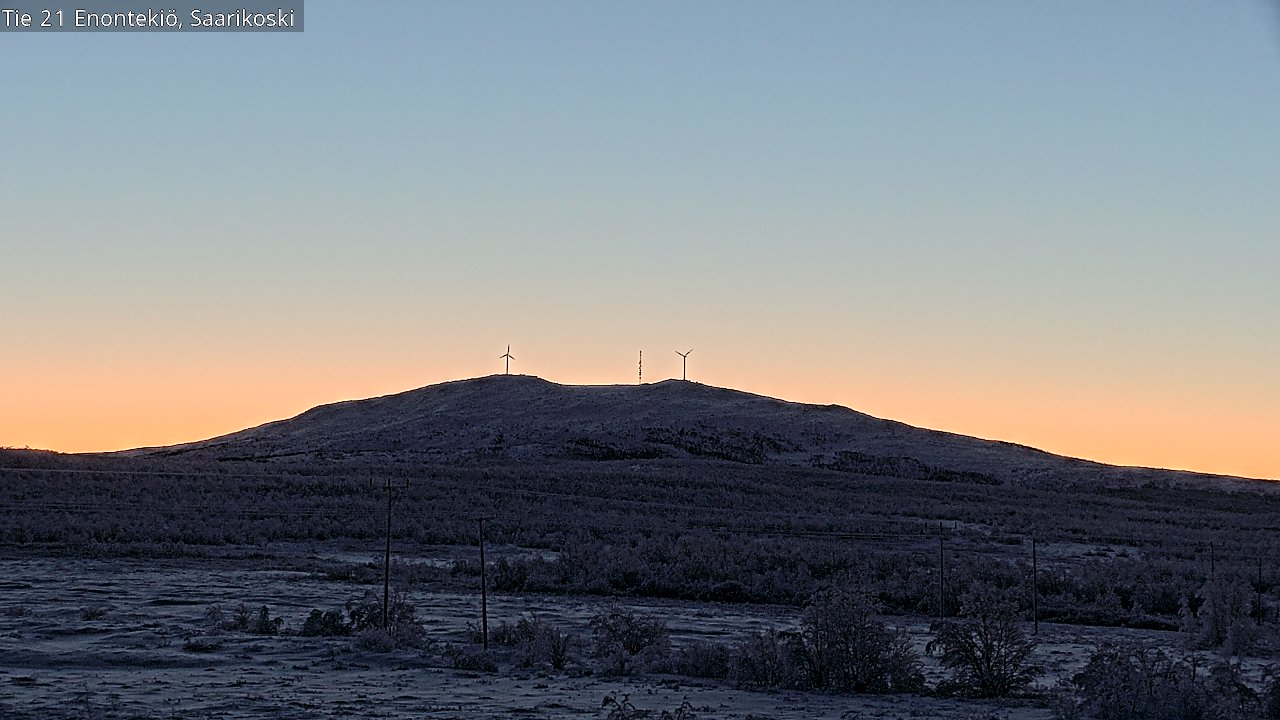 Kelikamerat Kuva Tie 21 Enontekiö, Saarikoski, Enontekiö, Lappi