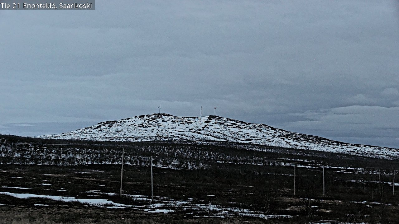Kelikamerat Kuva Tie 21 Enontekiö, Saarikoski, Enontekiö, Lappi