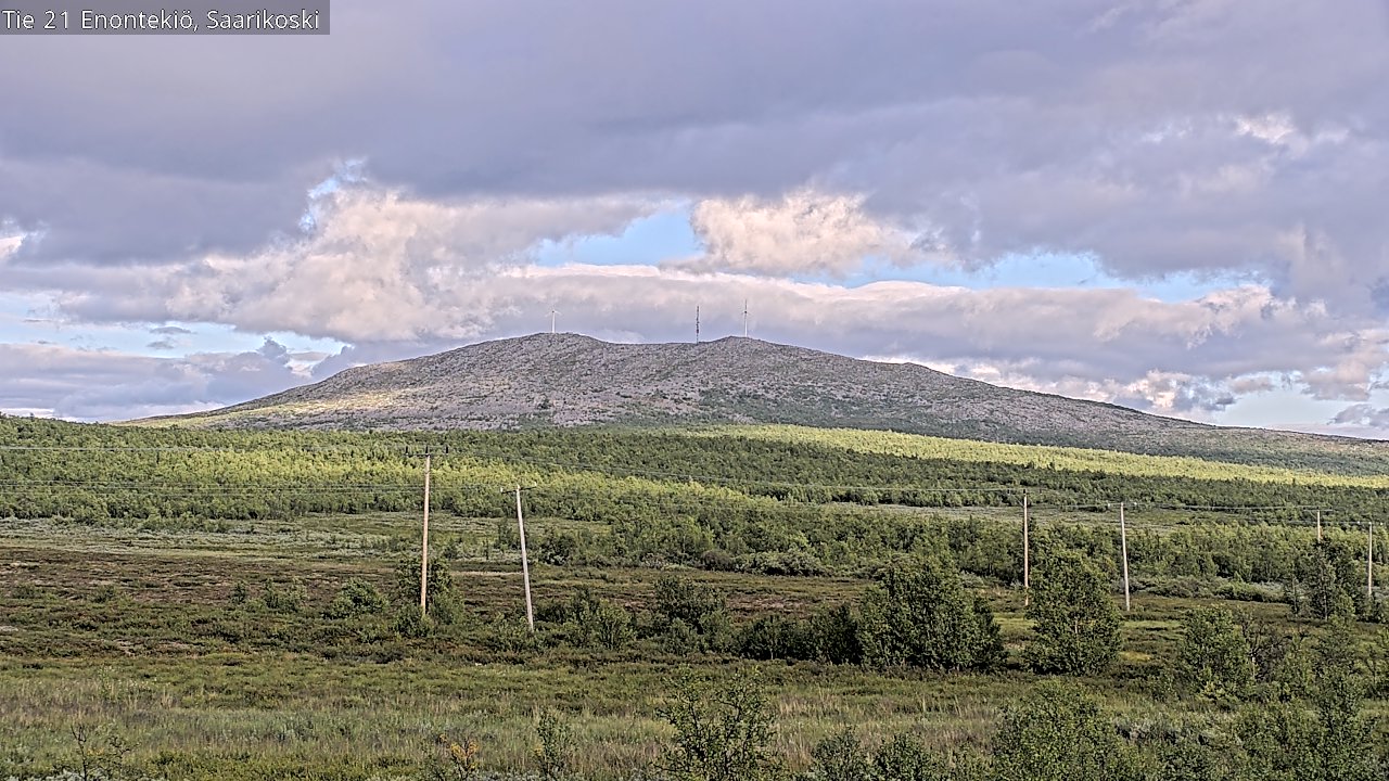 Kelikamerat Kuva Tie 21 Enontekiö, Saarikoski, Enontekiö, Lappi