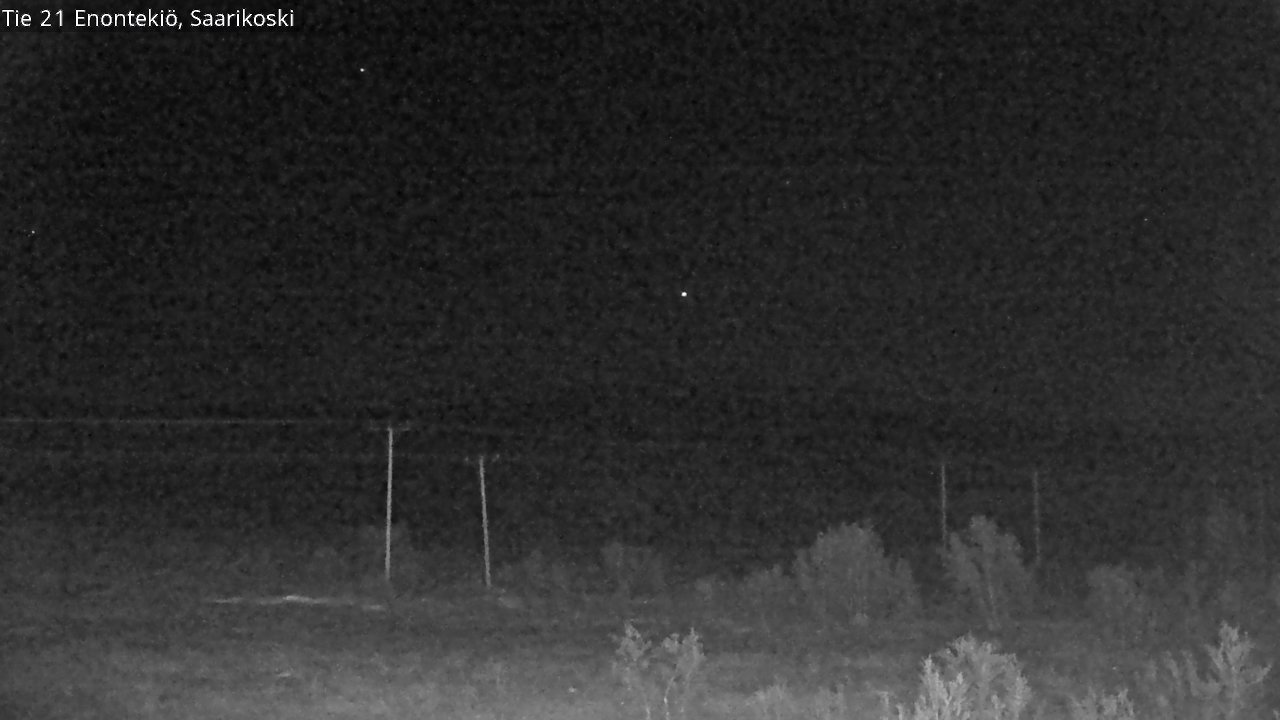 Weather Camera Image Road 21 Enontekiö, Saarikoski, Enontekiö, Lappi