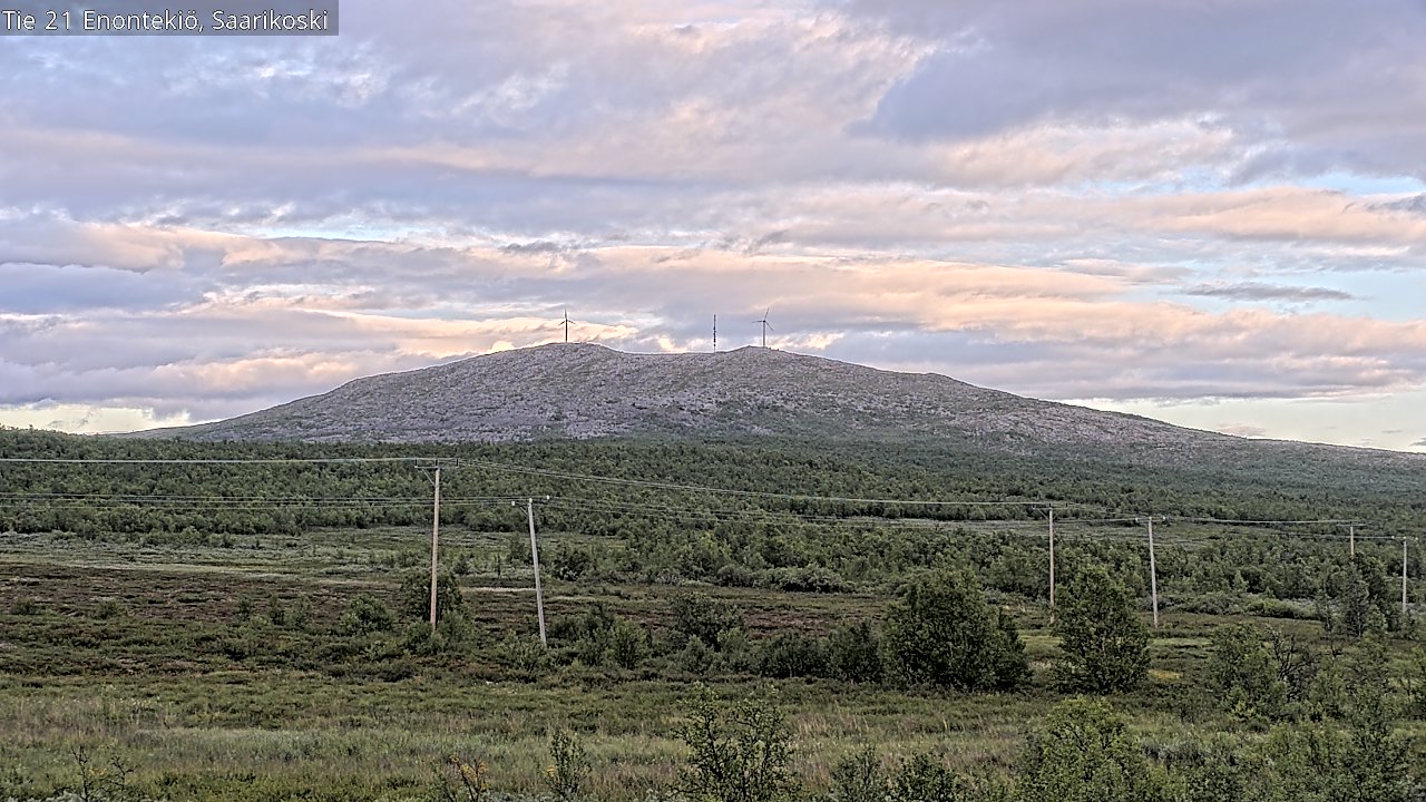 Kelikamerat Kuva Tie 21 Enontekiö, Saarikoski, Enontekiö, Lappi