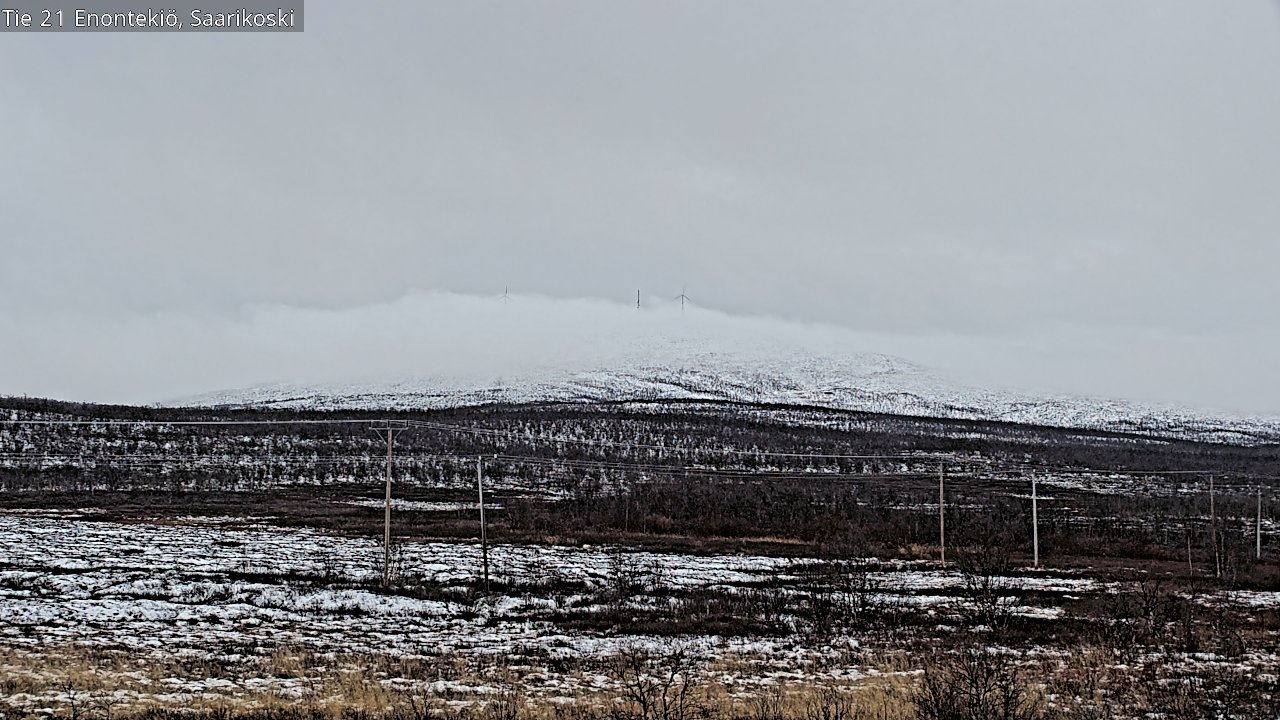 Kelikamerat Kuva Tie 21 Enontekiö, Saarikoski, Enontekiö, Lappi