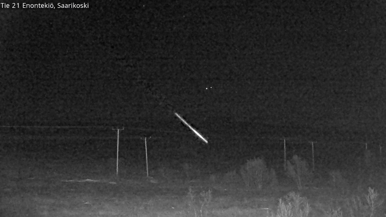 Weather Camera Image Road 21 Enontekiö, Saarikoski, Enontekiö, Lappi