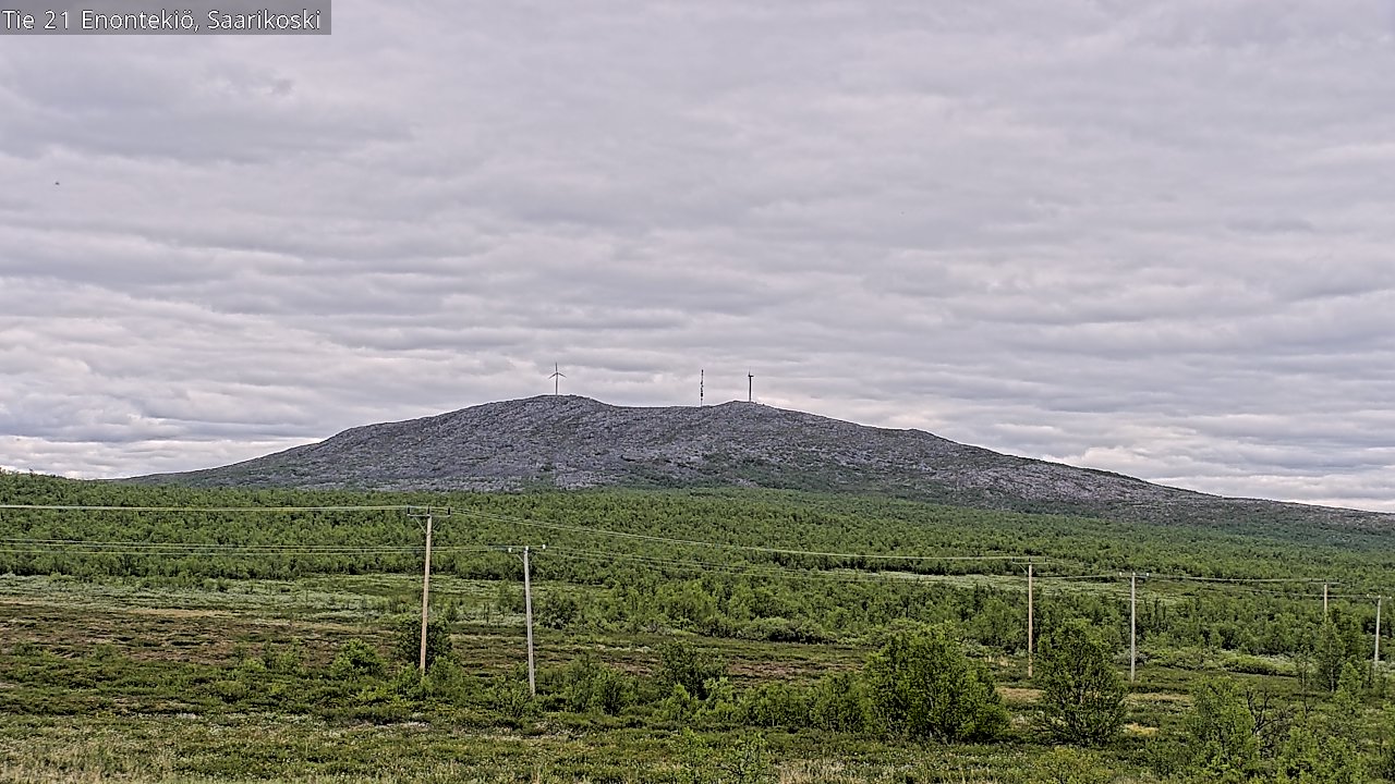 Kelikamerat Kuva Tie 21 Enontekiö, Saarikoski, Enontekiö, Lappi