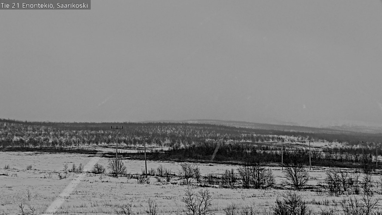 Kelikamerat Kuva Tie 21 Enontekiö, Saarikoski, Enontekiö, Lappi