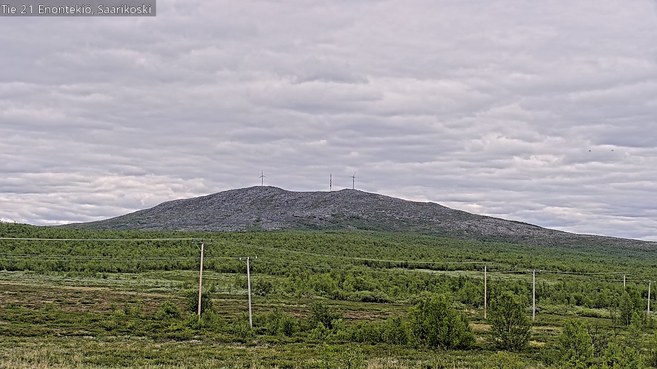 Kelikamerat Kuva Tie 21 Enontekiö, Saarikoski, Enontekiö, Lappi