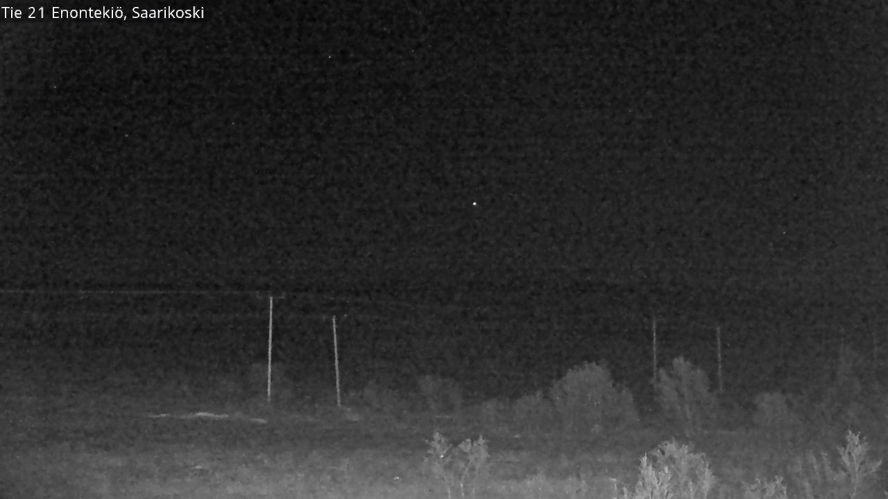Weather Camera Image Road 21 Enontekiö, Saarikoski, Enontekiö, Lappi