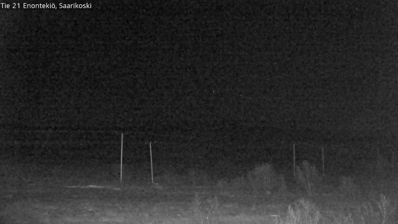 Weather Camera Image Road 21 Enontekiö, Saarikoski, Enontekiö, Lappi