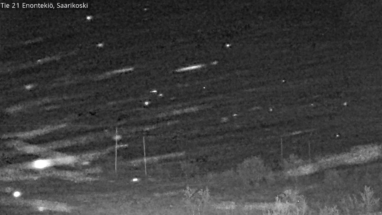 Weather Camera Image Road 21 Enontekiö, Saarikoski, Enontekiö, Lappi