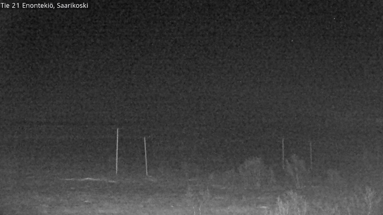 Weather Camera Image Road 21 Enontekiö, Saarikoski, Enontekiö, Lappi